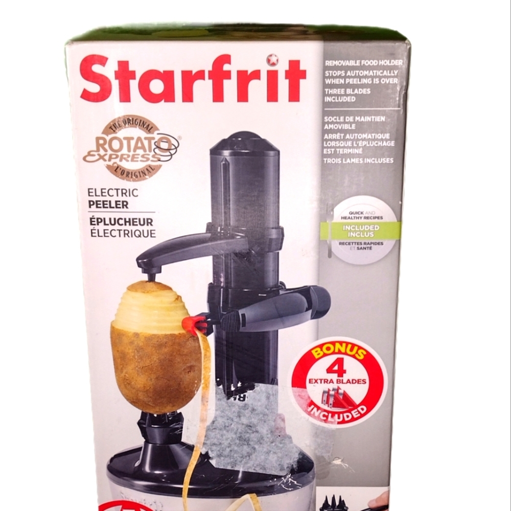 Starfrit Rotato Express Electric Peeler NEW IN BOX Never opened